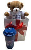Christmas Bundle 1 - Teddy Bear / Travel Mug with Christmas Bag