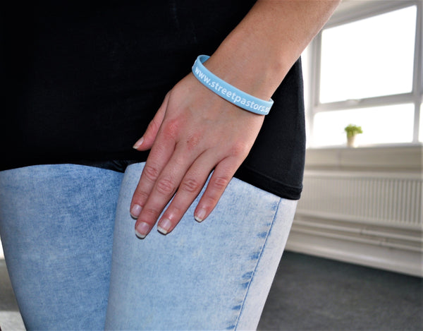 Om on sale wrist band